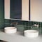 Apollo Tile Arte 0.47 in. x 7.87 in. Glossy Green Ceramic Pencil Tile Trims 0.3 sq. ft./case, 10PK RID88LRLPENGL - alternate 2