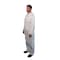 Vguard Microporous Coverall, 60gsm, White, Open Wrists & Ankles, L, 25PK BC2AB13 - alternate 3