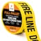 Xpose Safety Caution Tape, PVC, Fire Line Do Not Cross, High Visibility Yellow, 3 in x 1000 ft, Full Pallet, PK960 PFLT-FP960-X - alternate 1