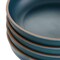 Gibson Home Rockabye 4 Piece Melamine Dinner Bowl Set in Dark Teal 136609.04 - alternate 7