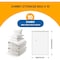 Healsmart Simple Deluxe 10 Jumbo Compression Storage Bags, Vacuum Storage Bags, Space Saver Bags for Comforte HKBAGXVSTORAGE10JUMBO-C - alternate 5