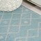 Jonathan Y Aksil Moroccan Beni Souk Turquoise/Cream 4 ft. x 6 ft. Area Rug MOH208D-4 - alternate 8