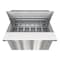 Koolmore 46 in. 2 Door Refrigerated Mega Sandwich Prep Table, 18 Pan Capacity and 14  Cu. Ft. of Storage KM-MPTR46-2D - alternate 9
