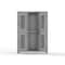 Strong Hold Ventilated 14 GA Double-Tier Locker - 6 Compartments 4.66-6H-18-2T-L - alternate 1