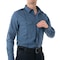 First Tactical Long Sleeve Shirt, 35% Cotton, 65% Polyester, Button, Zipper, 2 Pocket(s), French Blue, S 111011 - alternate 7