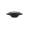Auveco Flush Sheet Metal Plug Plastic 3/8in Hole Black, 100PK 14923 - alternate 1
