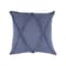 Homeroots Set of Two Blue Diamond Cotton Throw Pillow With Fringe, 2PK 554569 - alternate 6
