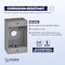 Sigma Engineered Solutions New Work 18.3 cu in Rectangle Metallic 1 gang Weatherproof Box Gray 14253-5 - alternate 7