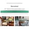 Fab Glass And Mirror 32in in Round Glass Table Top 1/2in Thick Tempered Beveled Edge by, Wall Mirror, Safety Backing 32RT12THBEAN - alternate 8