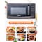 Commercial Chef 1.1 Cu Ft Microwave with 10 Power Levels, Microwave 1000W with Pull Handle Door CHM11GBS - alternate 6