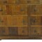 Homeroots 60" Brown Reclaimed Wood Nine Drawer Double Dresser 564523 - alternate 5