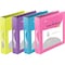 Enday Three-Ring View Binder, Slant D-Ring, Assorted Colors, 2 Inch, 4PK END-1615-4 - alternate 1