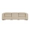 Homeroots 104" Beige Top Grain Leather Reclining Metal USB Sofa 720384 - alternate 7