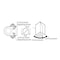 Global Door Controls Commercial Grade 3 Door Closer with Hold Open Arm in Aluminum - Size 3 TC2203-HO-AL - alternate 10