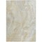 Homeroots 8' X 10' Beige And Silver Abstract Washable Indoor Outdoor Area Rug 618355 - alternate 6