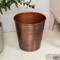Happimess Nolan Modern Classic Smooth Steel 2-Gallon Wastebasket, Matte Antique Copper HPM1113B - alternate 1