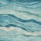 Homeroots 8' X 10' Turquoise Striped Washable Indoor Outdoor Area Rug 608133 - alternate 8