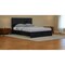 Homeroots Black Solid Wood King Bed Frame 343923 - alternate 3