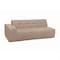 Deko Living 4 Piece Brown Outdoor Compressed Foam Sectional Sofa Lounger and Table Set COP30118 - alternate 5
