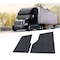 Mytee Products Black Semi Truck Floor Mats Liners for Cascadia Floor Mats w/Non-Slip - 1Pair MAT-FC2P-2D0816 - alternate 1