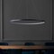 Jonathan Y Brice 35" Modern Contemporary Metal Round Dimmable Integrated LED Pendant, Navy JYL7220F - alternate 10