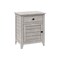 Monarch Specialties Accent Table, Nightstand, Storage, Grey Veneer, Transitional I 3950 - alternate 2