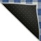 Homeroots 3' X 5' Navy Blue And Gray Plaid Washable Indoor Outdoor Area Rug 595409 - alternate 6