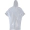Boss 50'' x 80'' Clear Disposable Rain Poncho B49837-C - alternate 2