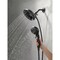 Delta Universal Showering Components H2OKinetic In2ition 5-Setting Two-in-One Shower 58480-BL-PK - alternate 7