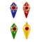 Krebs Assorted Crown Caps Ornaments CBK730118A - alternate 2