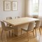 Homeroots 108" Natural Solid Wood Pedestal Base Dining Table 563911 - alternate 12