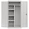 Sandusky Lee Heavy Duty Welded Steel Combination Cabinet, 36x24x72, Dove Gray EACR362472-05 - alternate 1