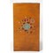 Homeroots 20in Blue and Brown Hand Painted Wood Accent Cabinet With Three Drawers 383195 - alternate 8