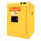 Securall Flammable Storage Cabinet, 4 Gallon, 1 Shelves, 17 in W x 24 in H x 17 in D, Yellow A302 - alternate 1