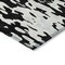 Homeroots 5' X 8' Black And Ivory Abstract Washable Indoor Outdoor Area Rug 613327 - alternate 6