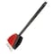 Omaha Grill Brush with Scraper, 3-1/8 in L Brush, 3 in W Brush, Nylon Bristle, Red Bristle, 3-1/2 in L Trim BBQ1006 - alternate 4