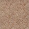Homeroots 9' X 12' Copper And Beige Floral Washable Indoor Outdoor Area Rug 594657 - alternate 7