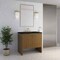 James Martin Vanities Hudson 36" Single Vanity, Honey Oak w/ 3 CM Phantome Eclos Top 435-V36-HNO-3PHT - alternate 8