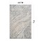 World Rug Gallery Marble Swirl Distressed Area Rug 6 ft 6 in x 9 ft Gray WR200GRAY6X9 - alternate 8