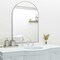Homeroots 39" Silver Arch Metal Framed Bathroom Vanity Mirror 562895 - alternate 5