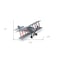 Homeroots 5" Red and Gray Metal Hand Painted 1916 Gray Bristol F28 Fighter Plane Model Airplane 489451 - alternate 4