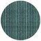 Homeroots 8' Teal Blue Aqua And Mint Green Round Striped Washable Indoor Outdoor Area Rug 615088 - alternate 7
