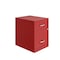 Space Solutions 14.25 in W 2 Drawer Vertical File Cabinet W/ Accessory Drawer, Lava Red 25968 - alternate 1