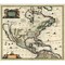 Homeroots Vintage 1652 Map Of Early North America Unframed Print Wall Art 391955 - alternate 1