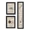 Homeroots Set Of Three The Kitchen Collection II 2 Black Framed Print Kitchen Wall Art, 3PK 405935 - alternate 1