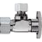 Do It Best 5/8'' OD x 1/4'' OD Quarter Turn Angle Valve DIB123LF - alternate 1