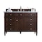 James Martin Vanities Brittany 48'' S Vanity, Burnished Mahogany w/ Jasmine Pearl Silestone Top w/ Wireless Charger 650-V48-BNM-FEJP - alternate 1