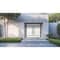 Vdomdoors Aluminum Double Doors Deux 1705 White Enamel 2 Sidelights Entry Modern Painted 100x96 (W14+72+14xH9 DEUX1705DEXD-BEM-W14+72+14xH96-LH-O - alternate 5