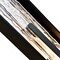 Cwi Lighting Curva Integrated LED 24in Sand Black Outdoor Wall Light with Handcrafted Glass 1725W24-1-101-B - alternate 8
