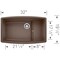 Blanco Performa Cascade, Cafe Brown 440063 - alternate 3